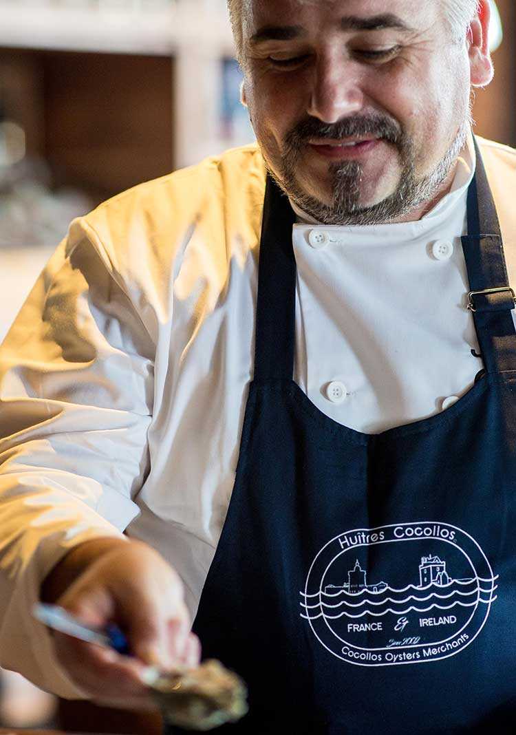 Jacques Cocollos fondateur huîtres Marennes Oléron producteur éleveur